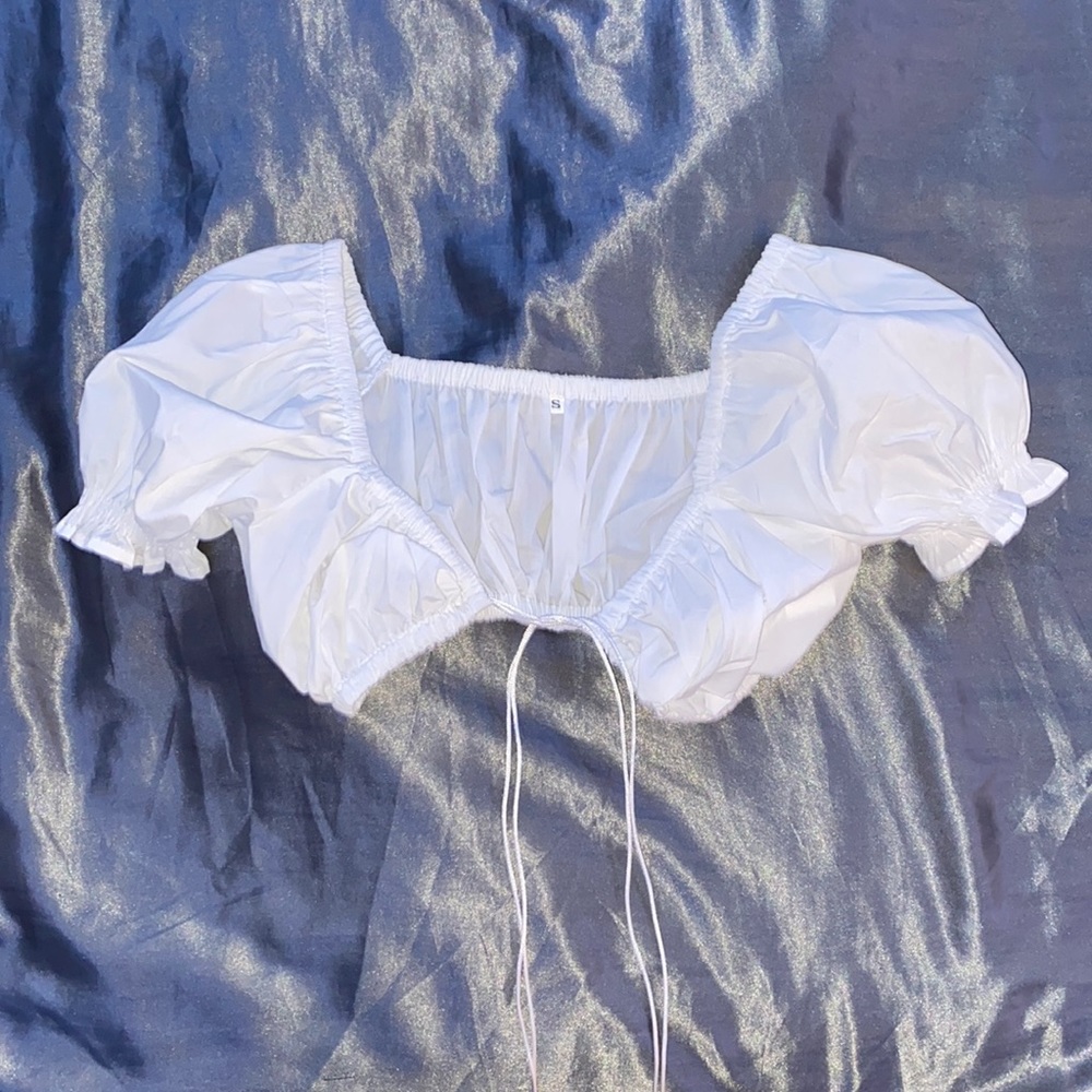Shein white top